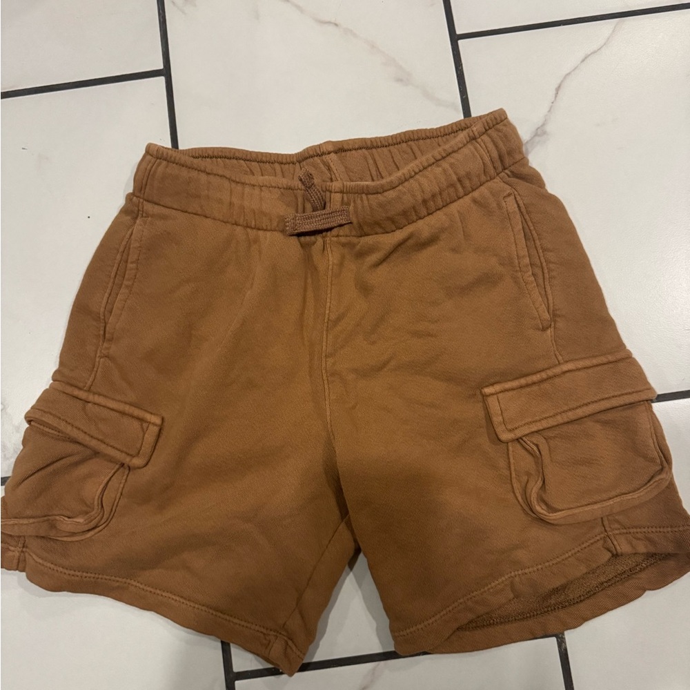 Brown Cargo Shorts